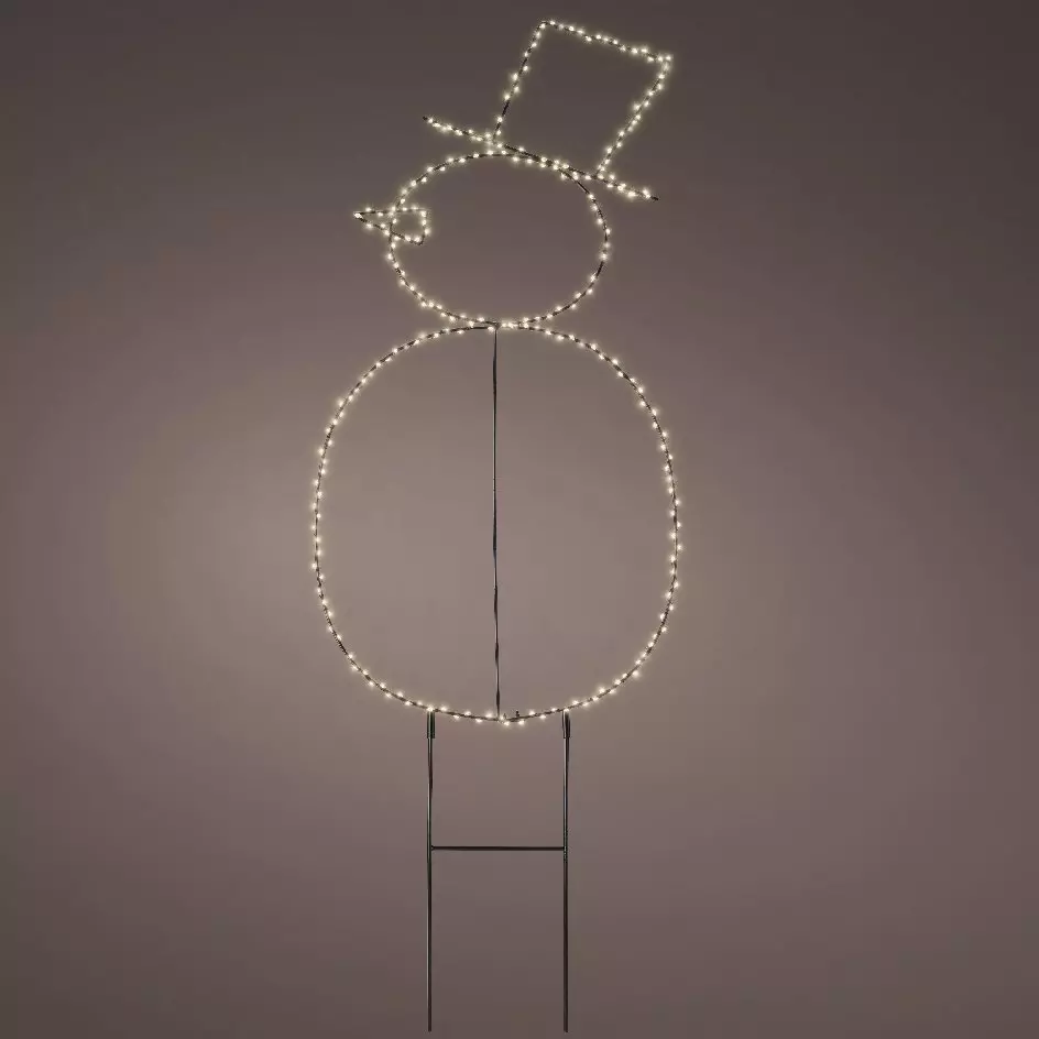 Bonhomme de neige lumineux Freeze Blanc chaud 250 LED
