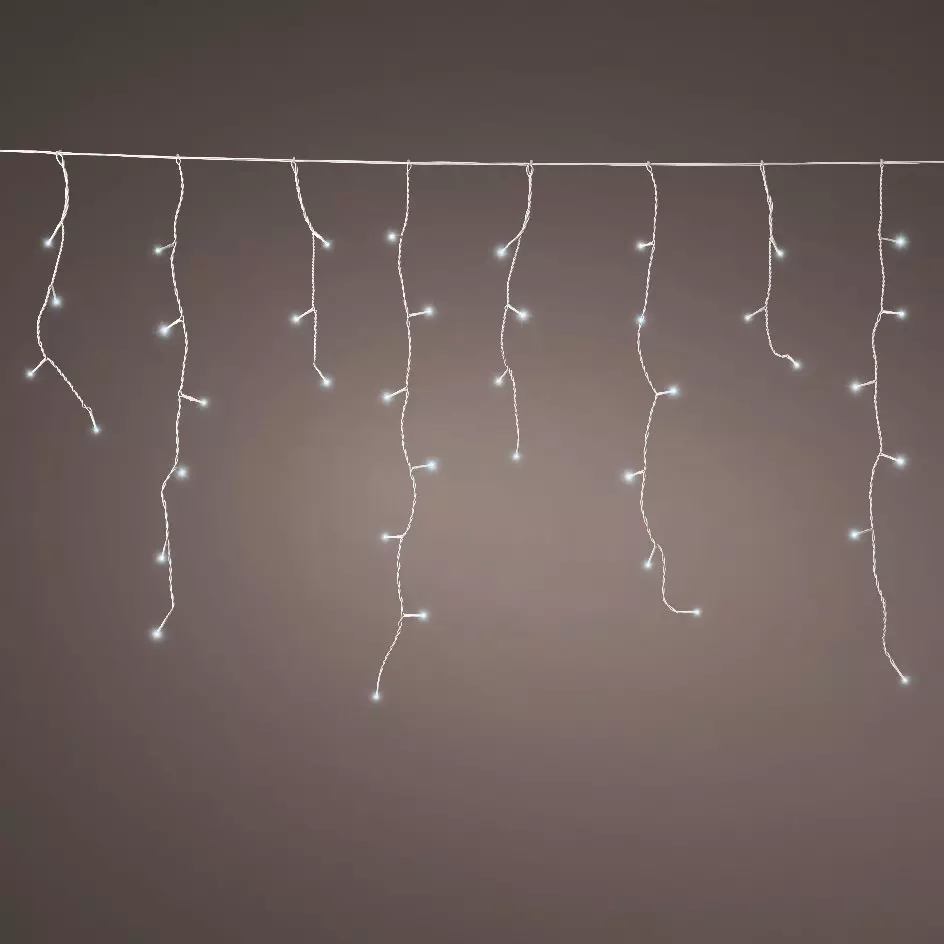 Stalactite lumineuse Kit d'extension L7,35 m Blanc froid 250 LED CB Raccordable 1