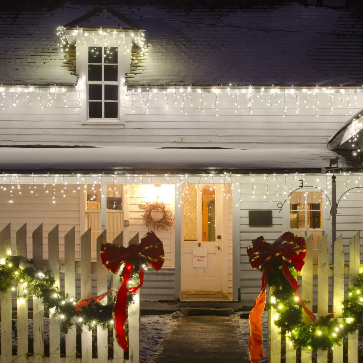 Stalattite luminosa lung.11 m Bianco freddo 259 LED CN 6