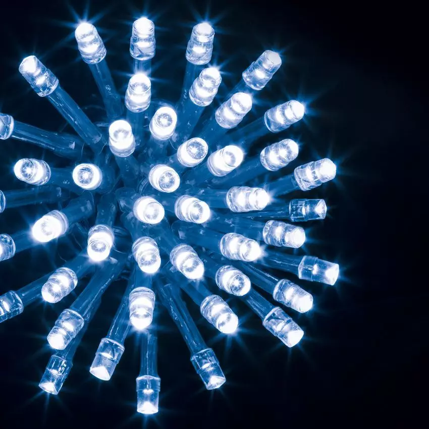 Lichtsnoer met Timer 20 m Blauw 200 LED KT 3