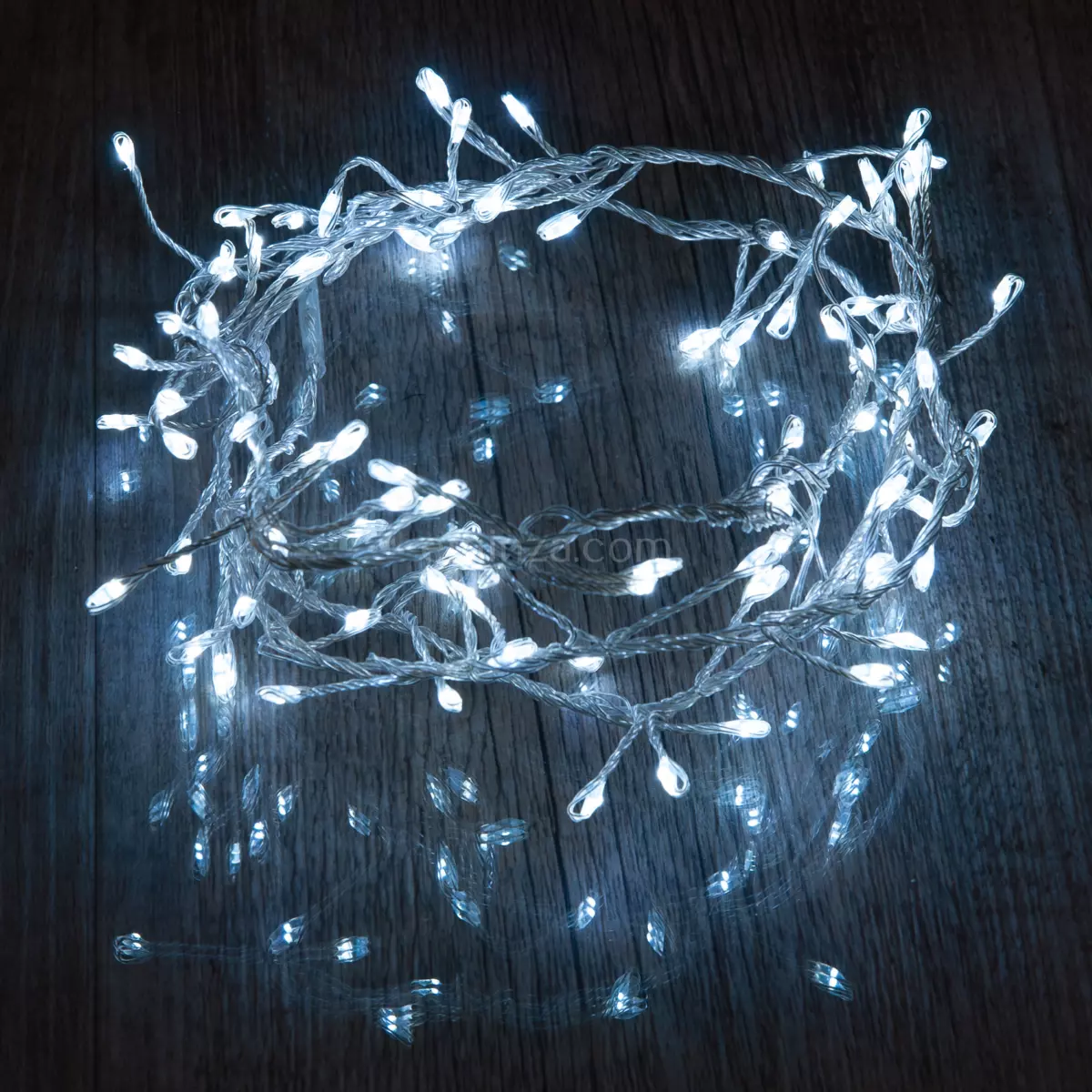 Lichtsnoer 2 m Koudwit 20 LED 1