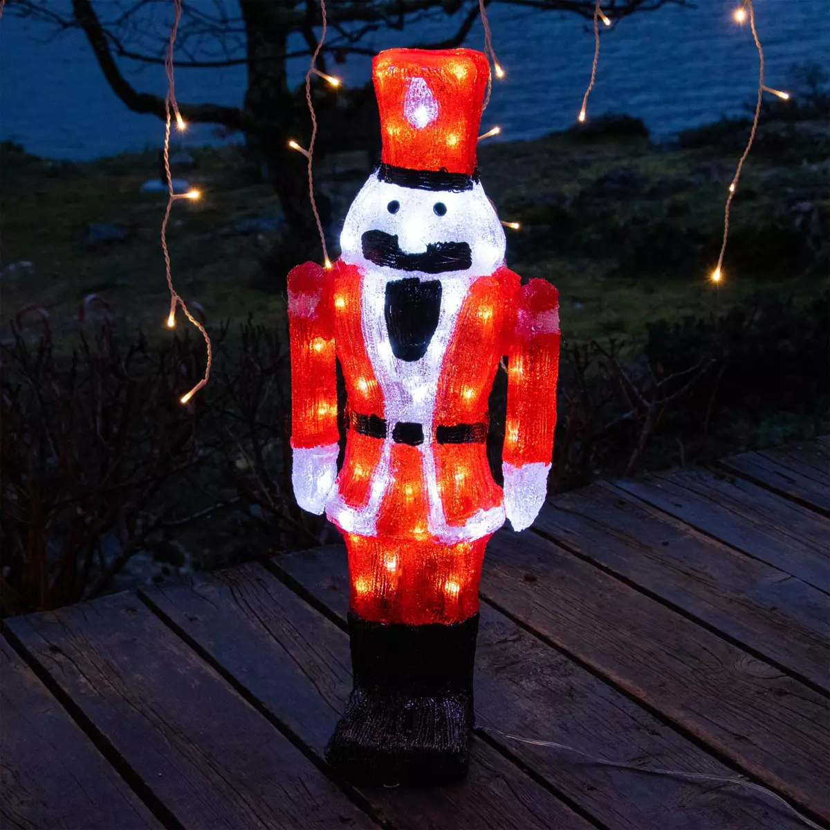Soldat lumineux Matheus Blanc froid 60 LED 1