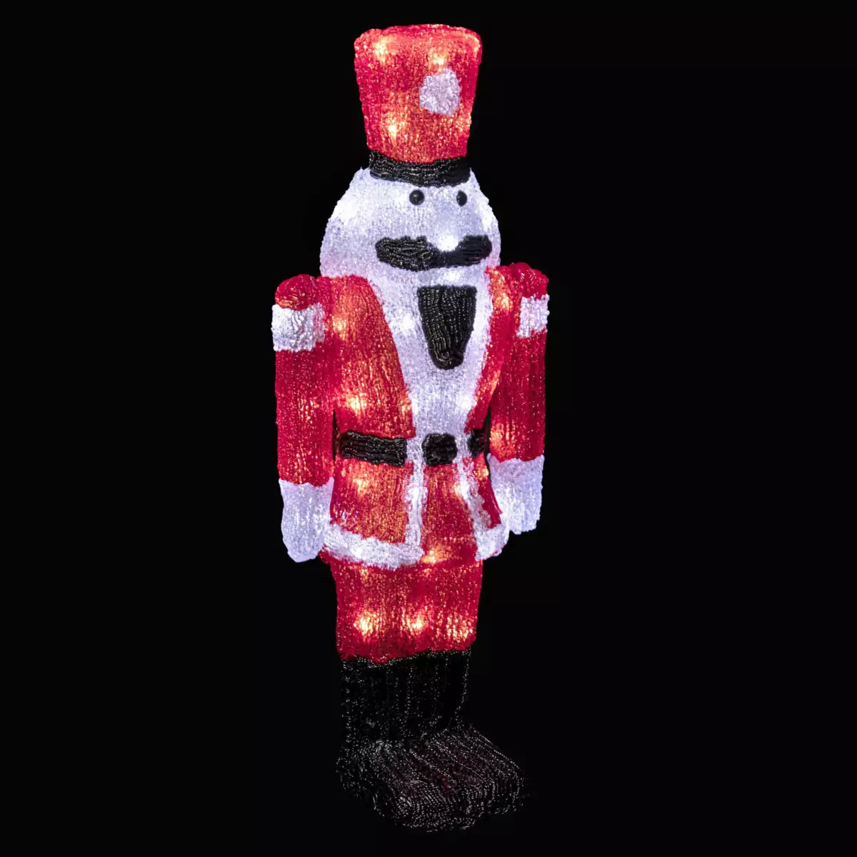 Verlichte soldaat Matheus Koud wit 60 LED 2