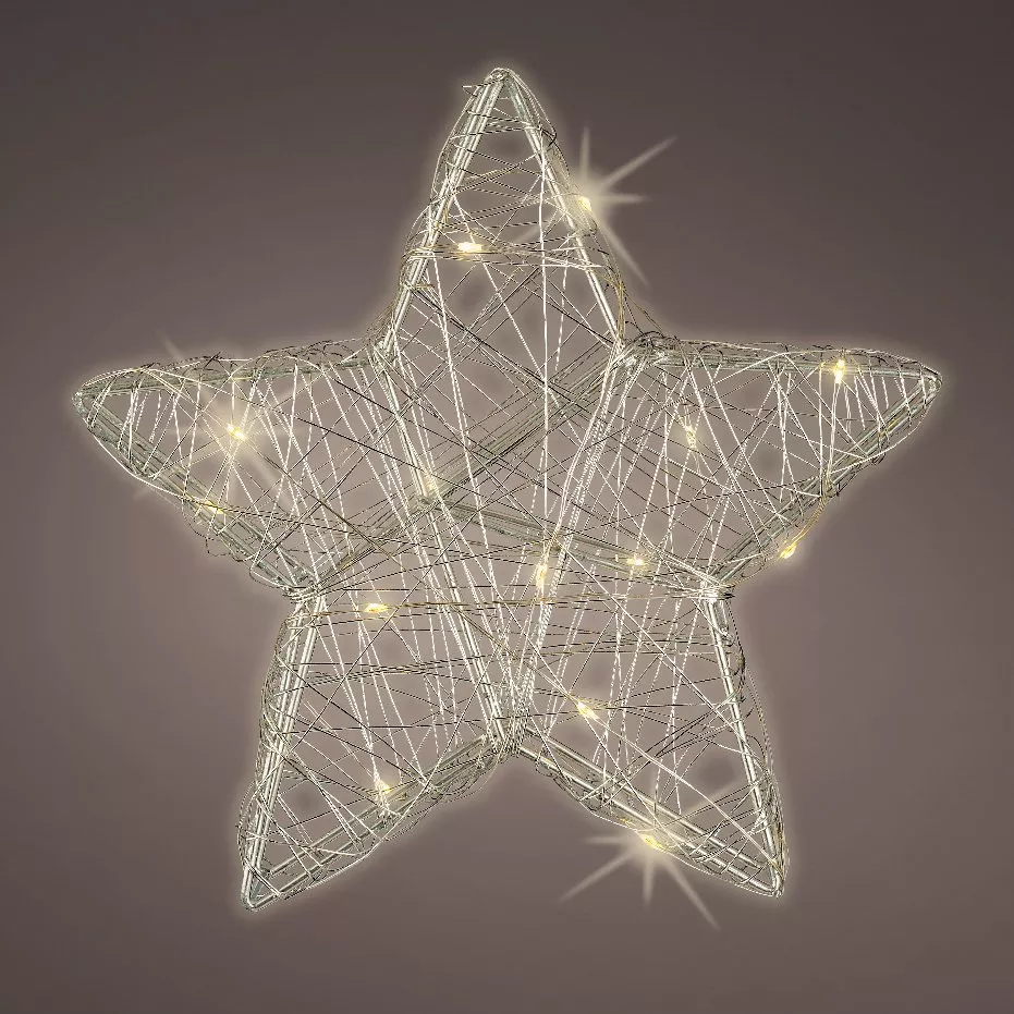 Leuchtstern Béli batteriebetrieben Warmweiß