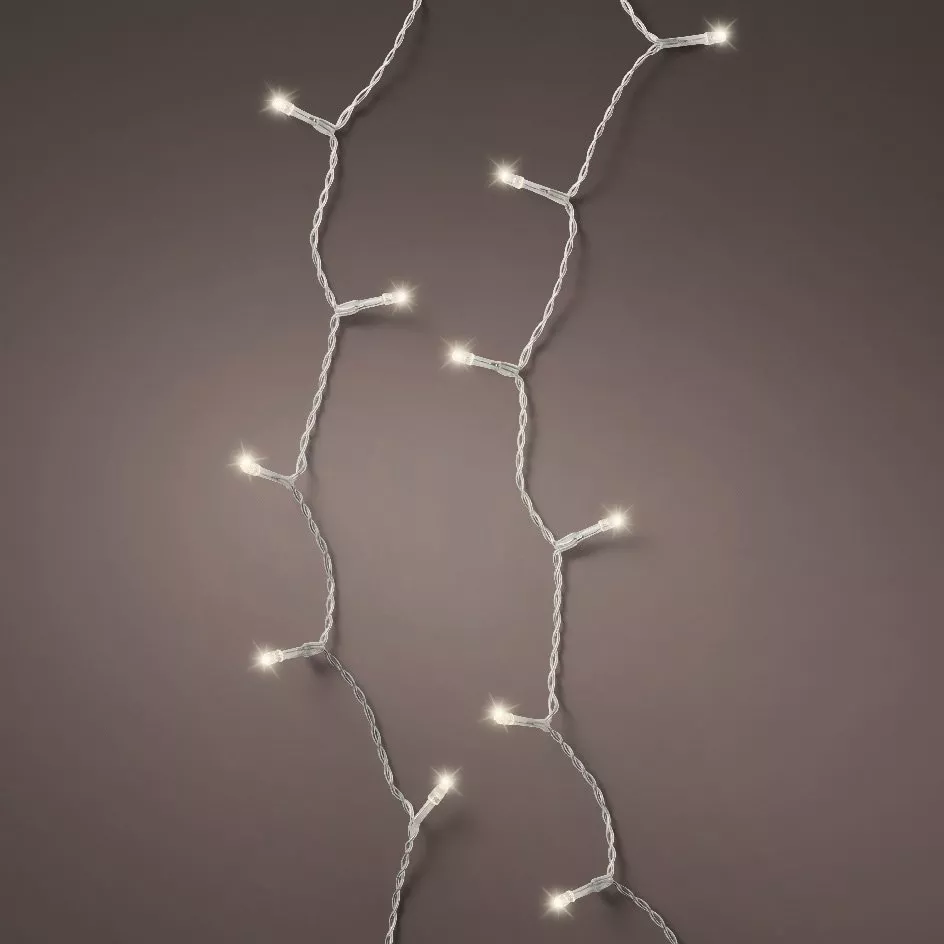 Guirlande lumineuse Durawise à piles 7,10 m Blanc chaud 96 LED CT 4