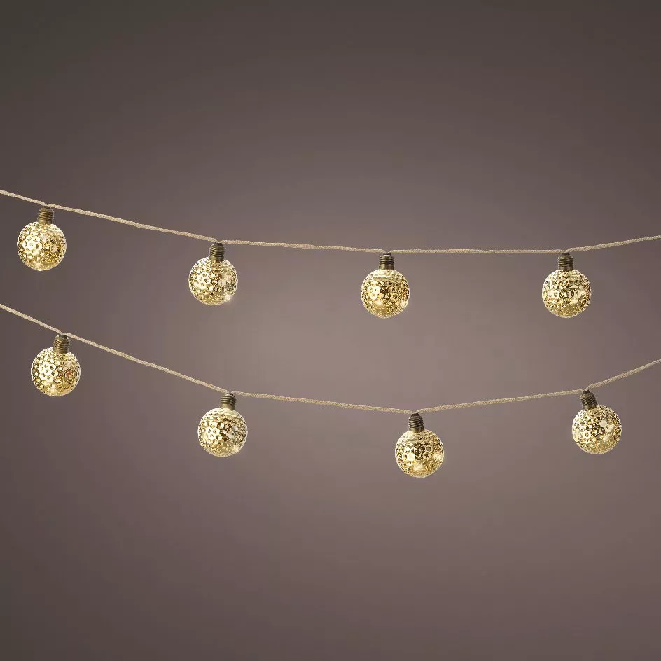 Luces de Navidad Bombillas a pilas Blanco cálido 2