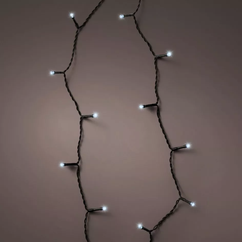 Guirlande lumineuse Durawise à piles 14,98 m Blanc froid 600 LED CN 2