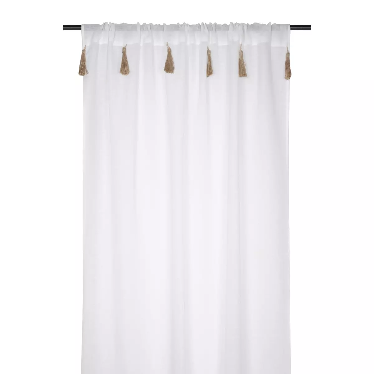 Voilage (140 x 260 cm) Ibiza Ecru 2