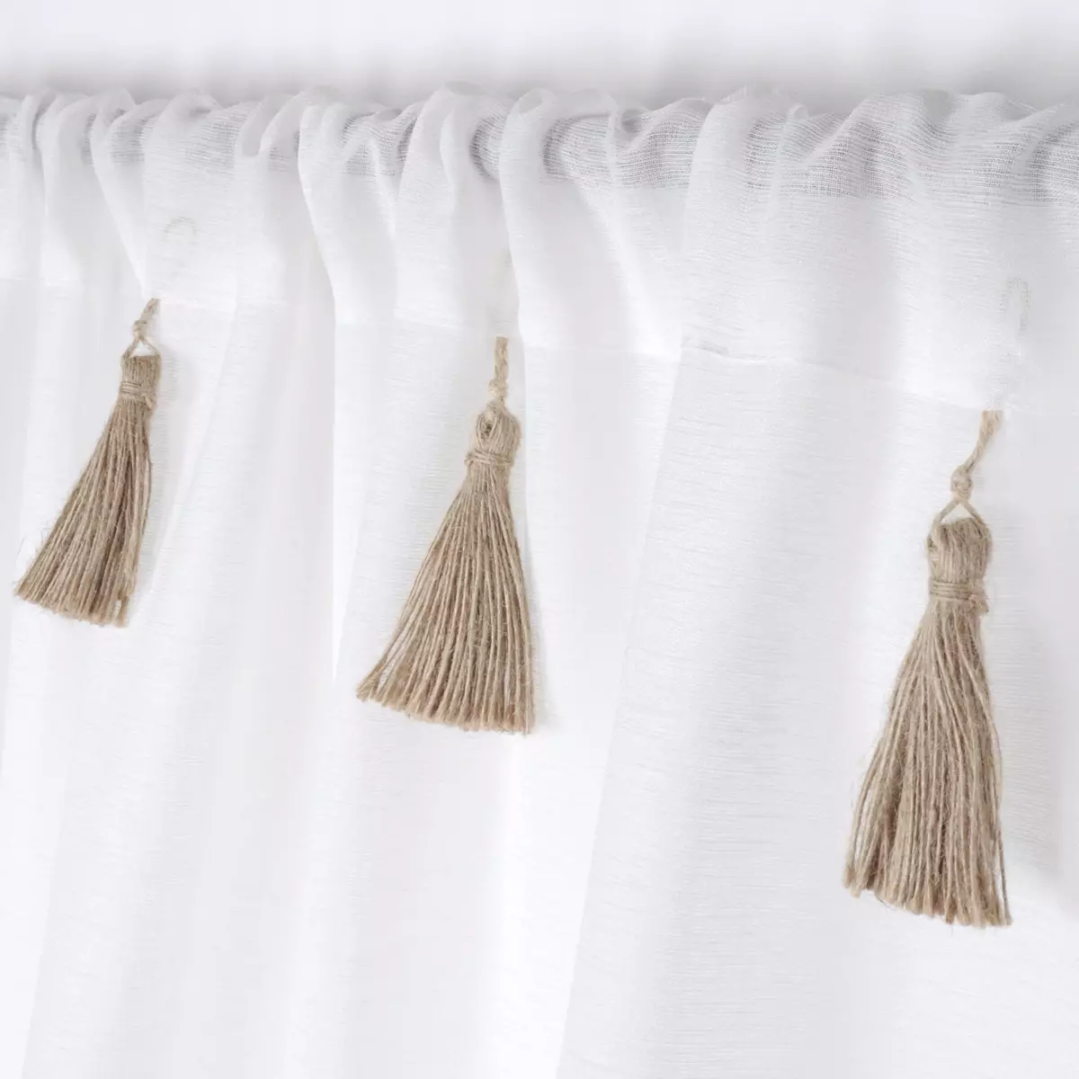 Voilage (140 x 260 cm) Ibiza Ecru 3