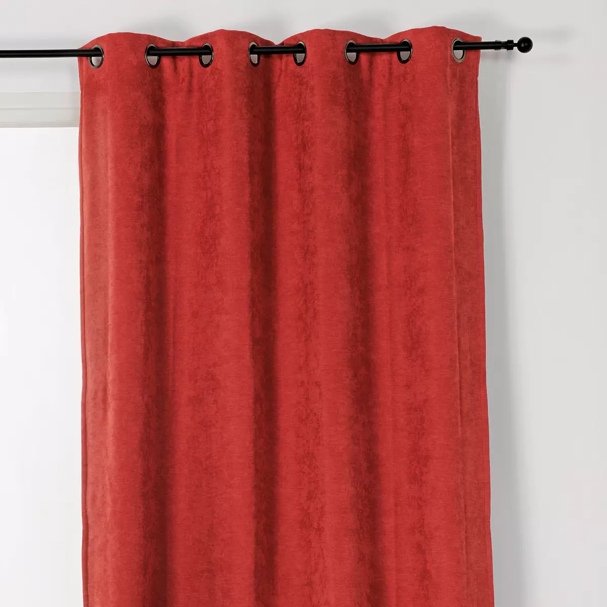 Isolerend verduisteringsgordijn (140 x H260 cm) Alaska Terracotta 1