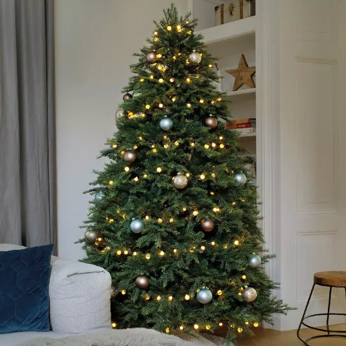 Guirlande lumineuse Cerise  fixe 9 m Blanc chaud 120 LED 1