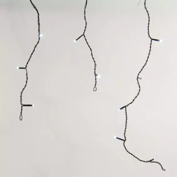 Stalactite lumineuse  L7,50 m Blanc froid 175 LED CN 3