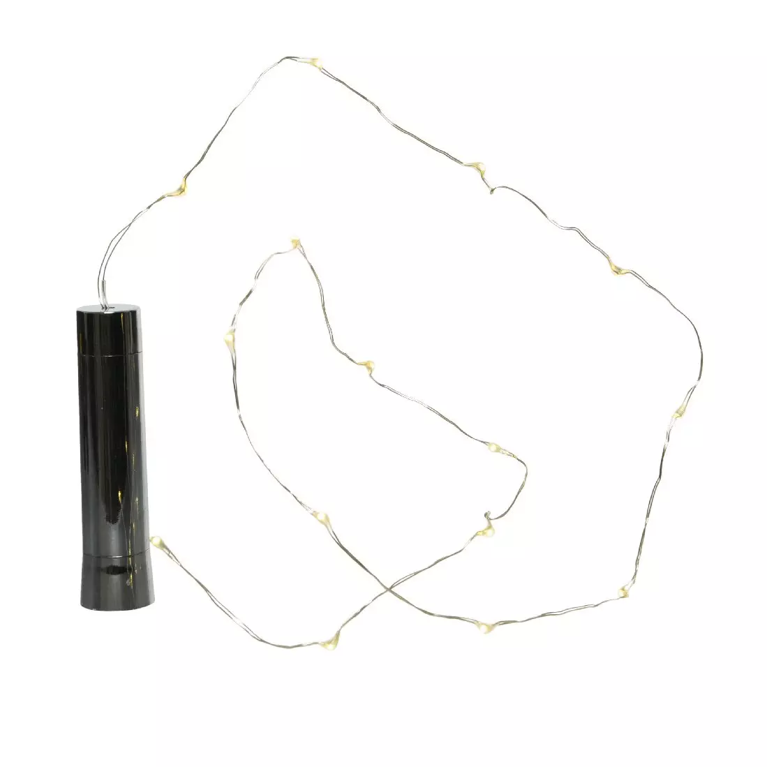 Lichtsnoer Micro LED Timer 0,09 m warmwit 15 LED voor in fles 3