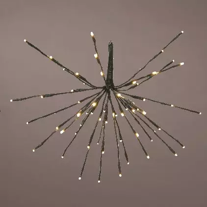Etoile lumineuse effet flashing light D45 cm CN Blanc très chaud 432 LED 1