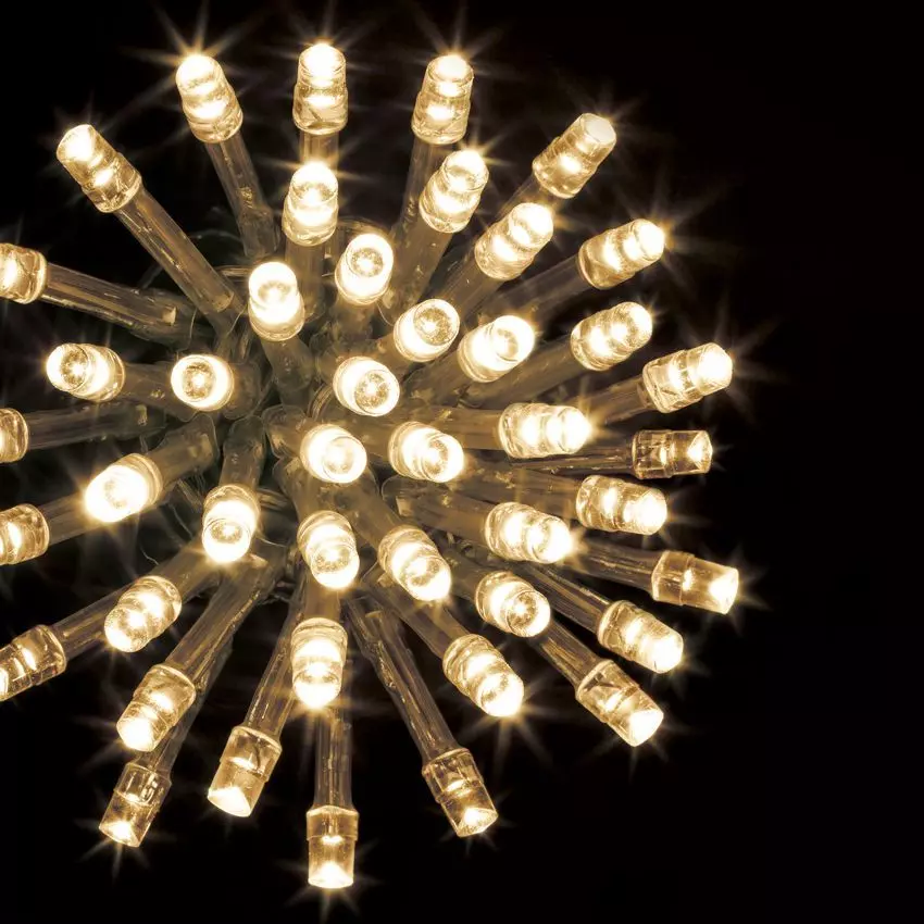 Lichtsnoer KT Warm wit 100 LED 2
