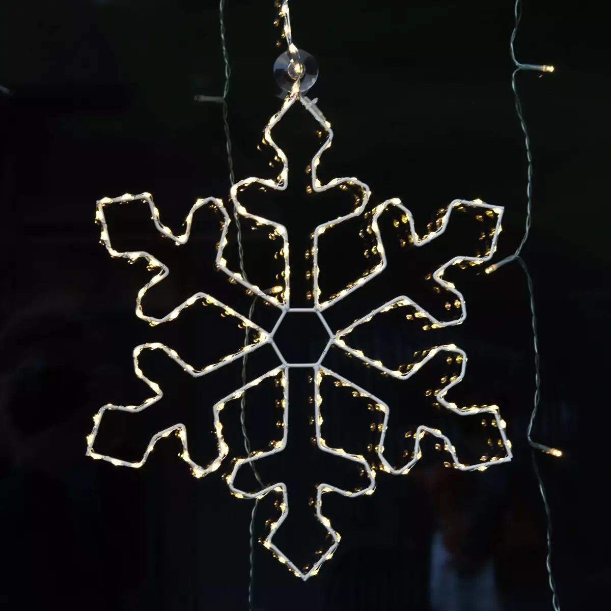 Flocon lumineux Malo Blanc chaud 180 LED 2