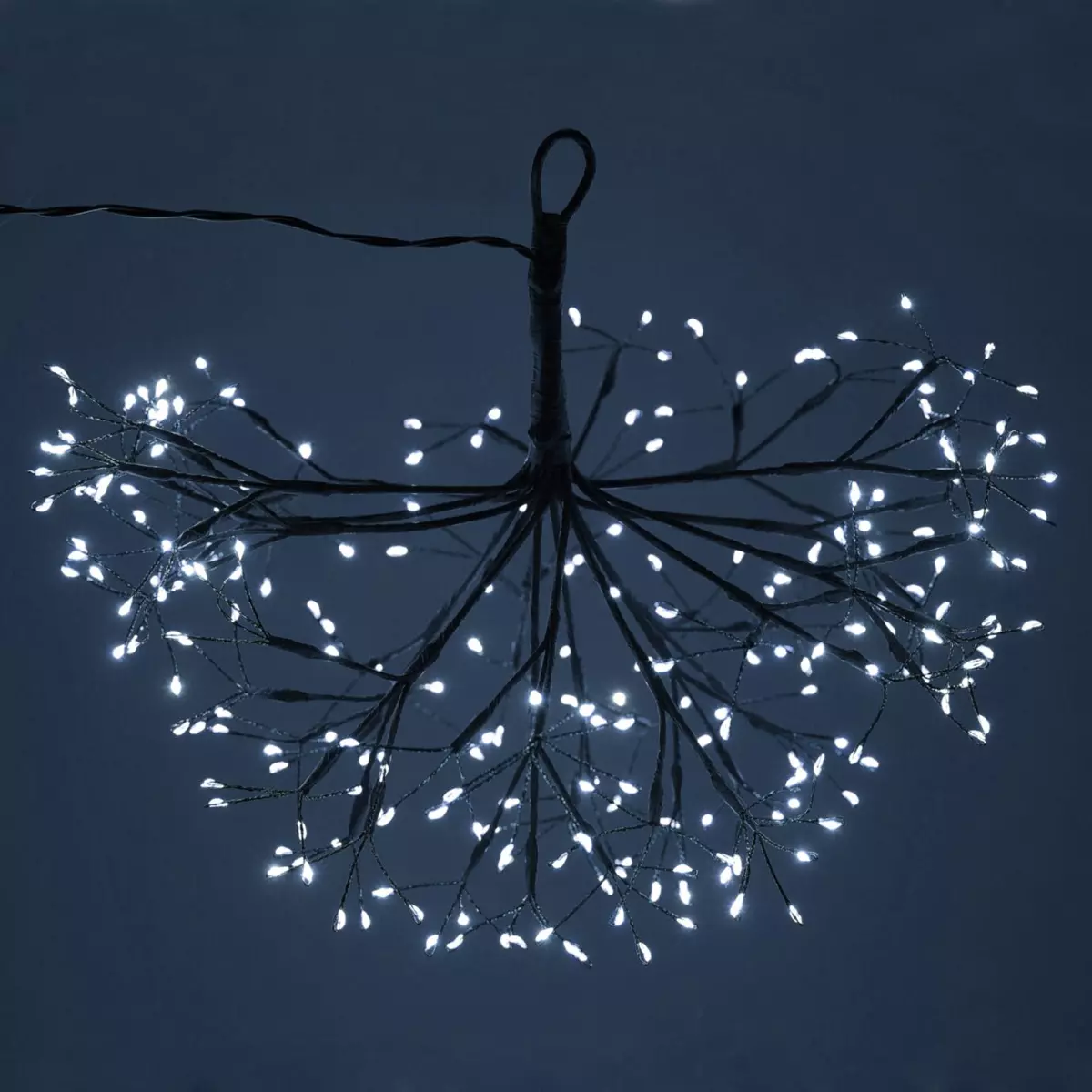 Boule lumineuse à suspendre Blanc froid 240 LED 1