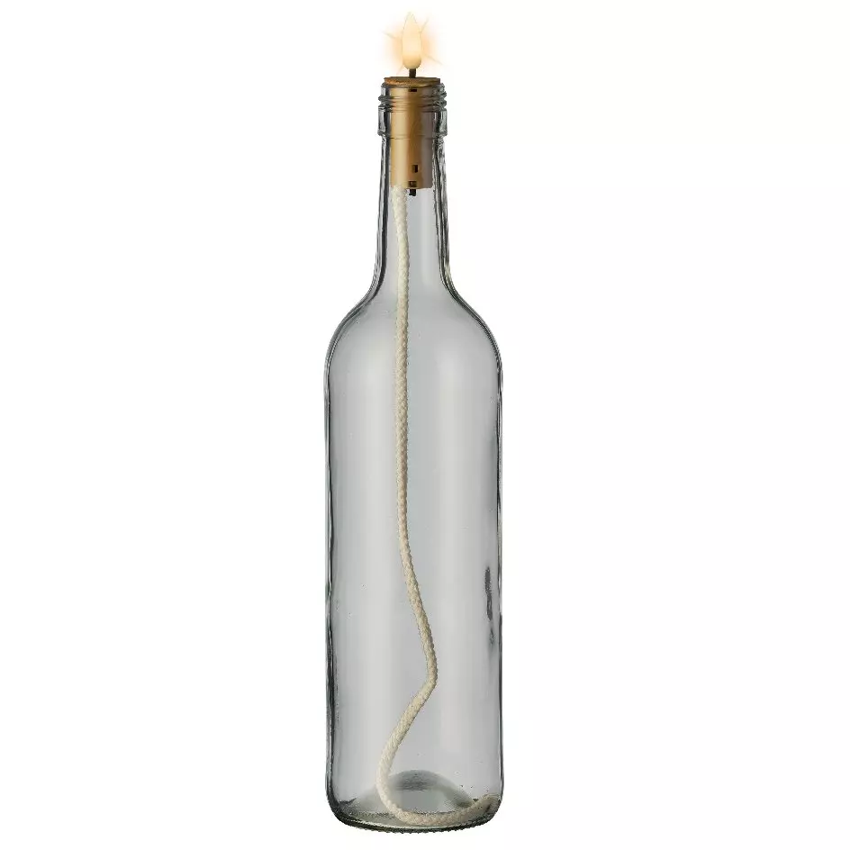 Bottiglia a pile con luci Bianco caldo 1 LED 1