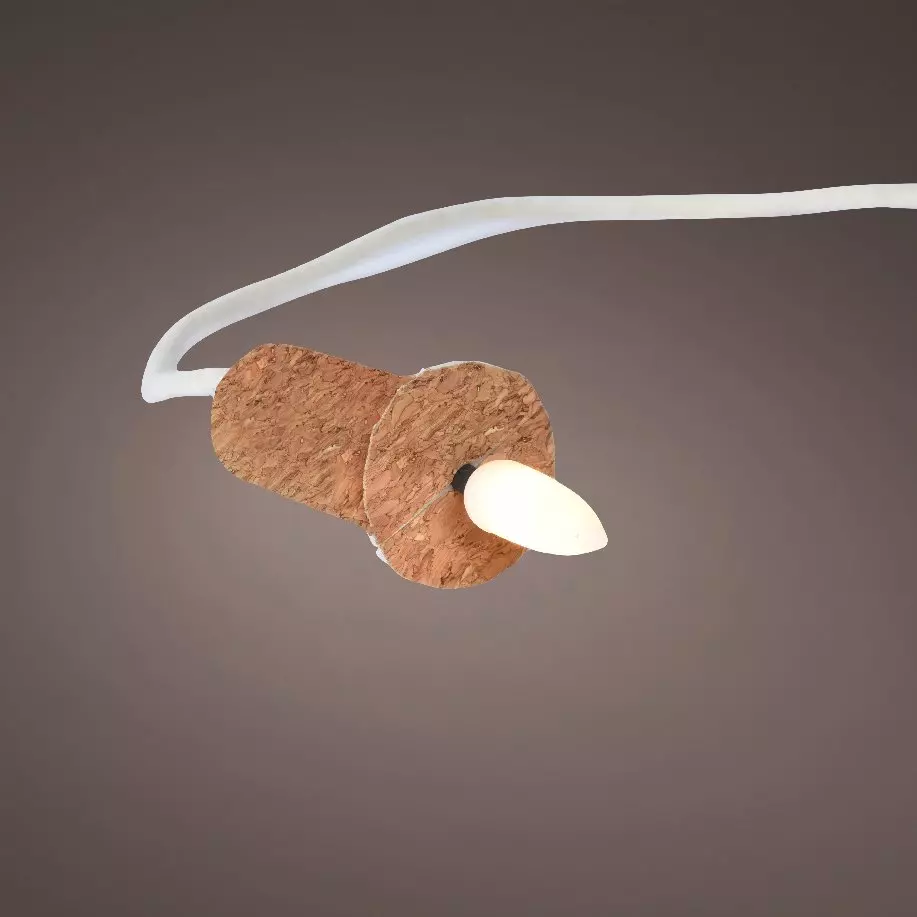 Bottiglia a pile con luci Bianco caldo 1 LED 2