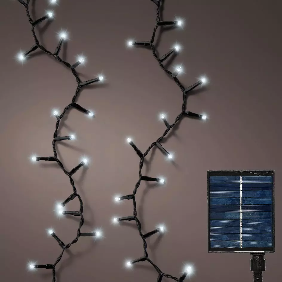 Guirlande lumineuse Solaire 22,50 m Blanc froid 1000 LED 1