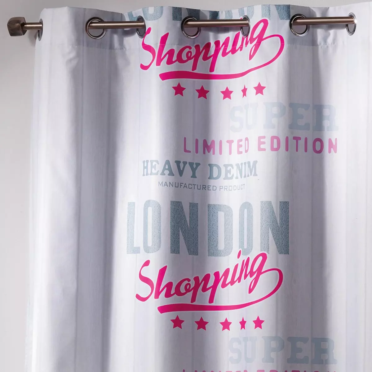 Tenda (140 x 240 cm) Girly London Bianco 3
