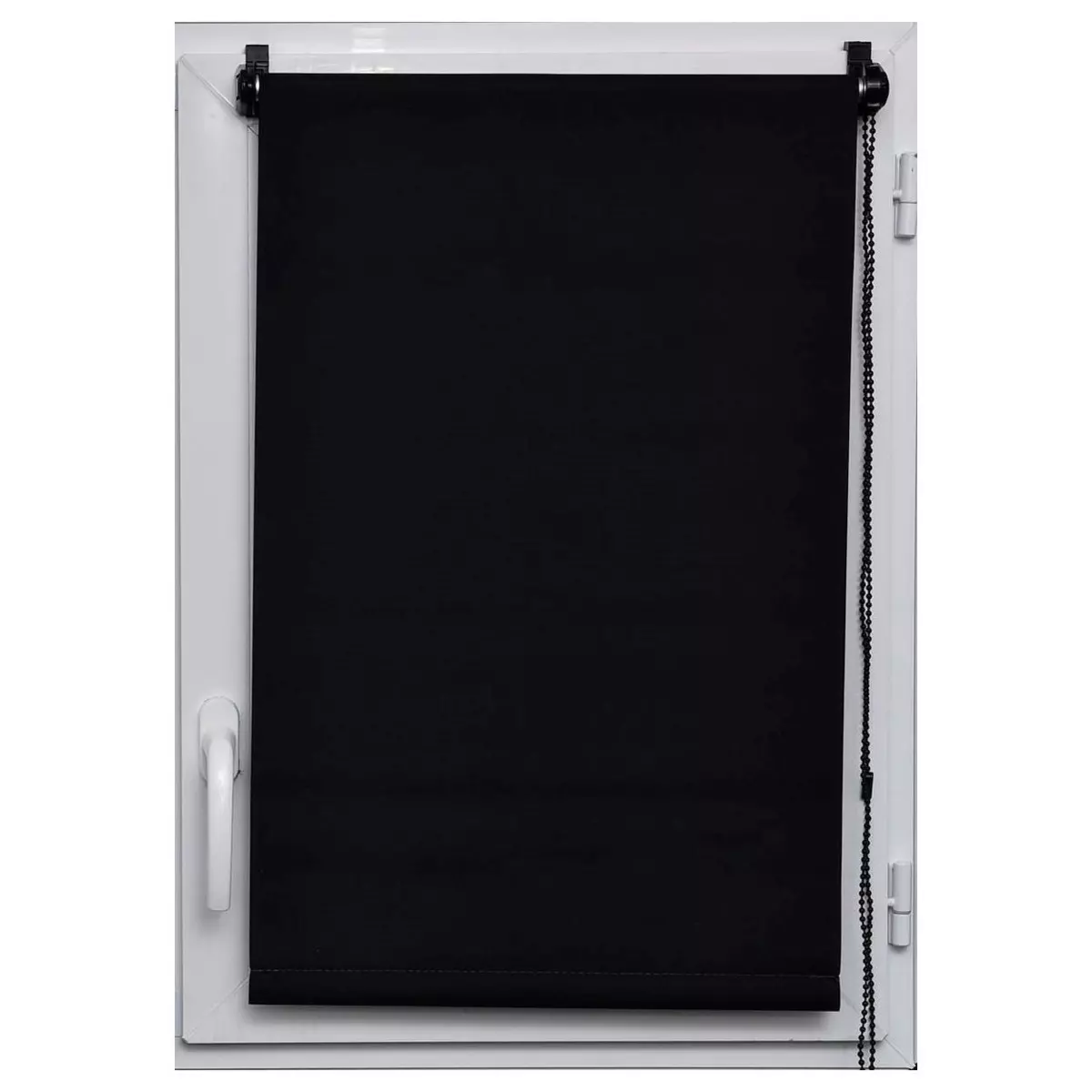 Tenda a rullo oscurante (75 x 180 cm) Tinta unica Nero 2