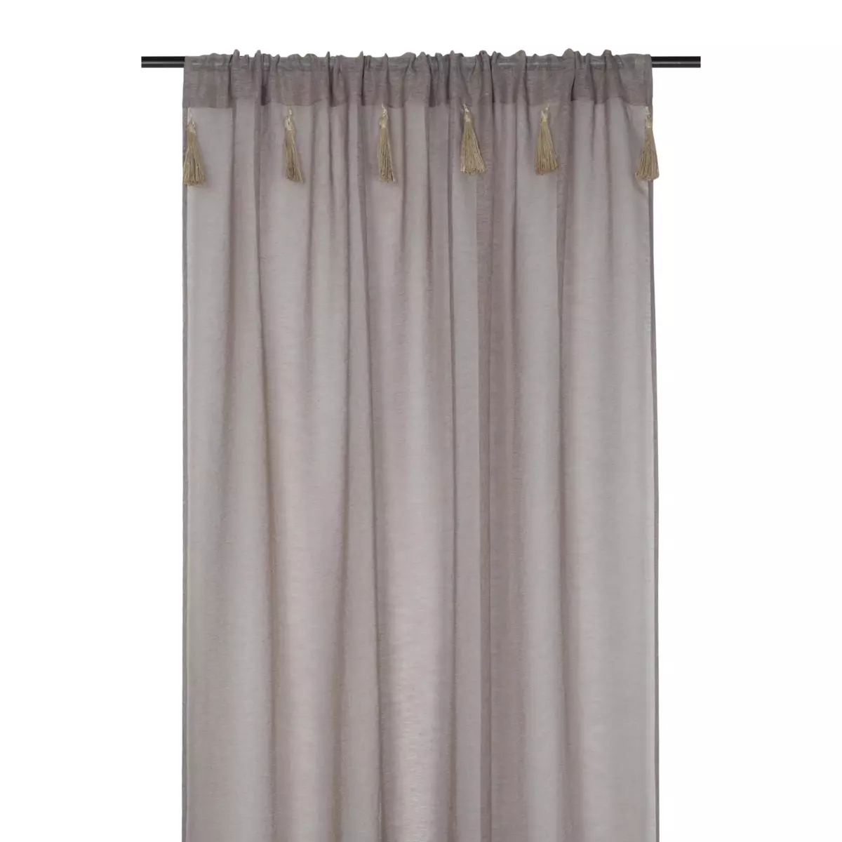 Gardine (140 x 260 cm) Ibiza Taupe 2