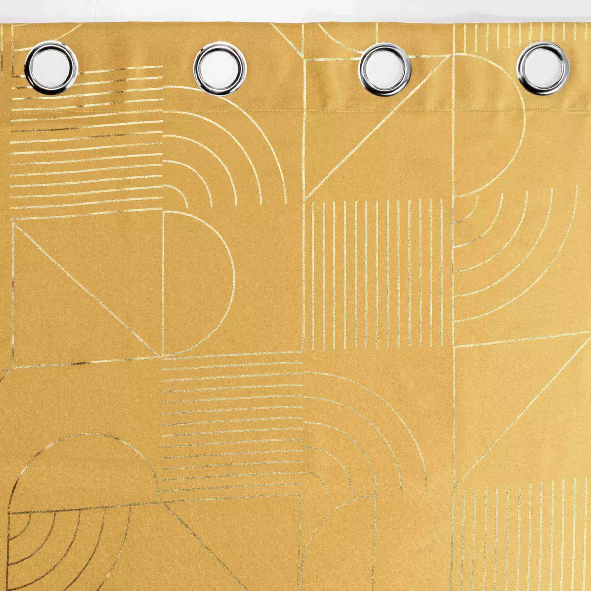 Rideau (140 x 260 cm) Lineor Jaune 4