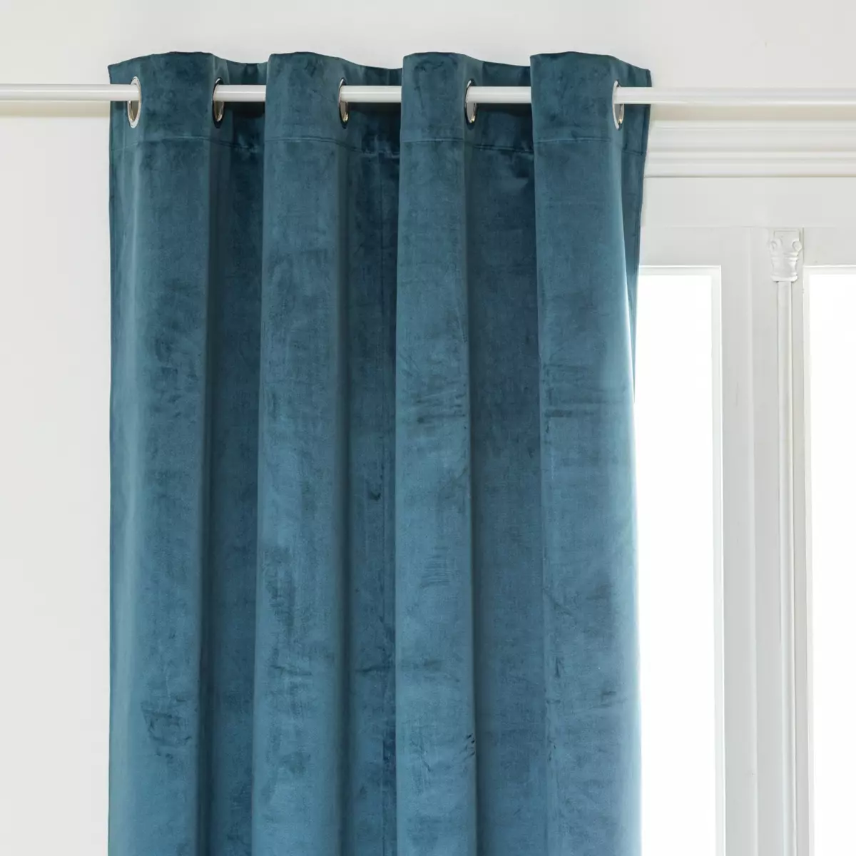 Rideau occultant (140 x 260 cm) Théa Bleu - Rideau / Voilage / Store ...