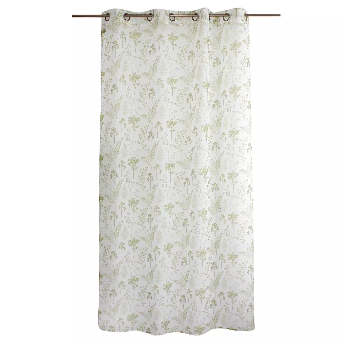 Voilage (140 x 240 cm) Herbier Vert tilleul 5
