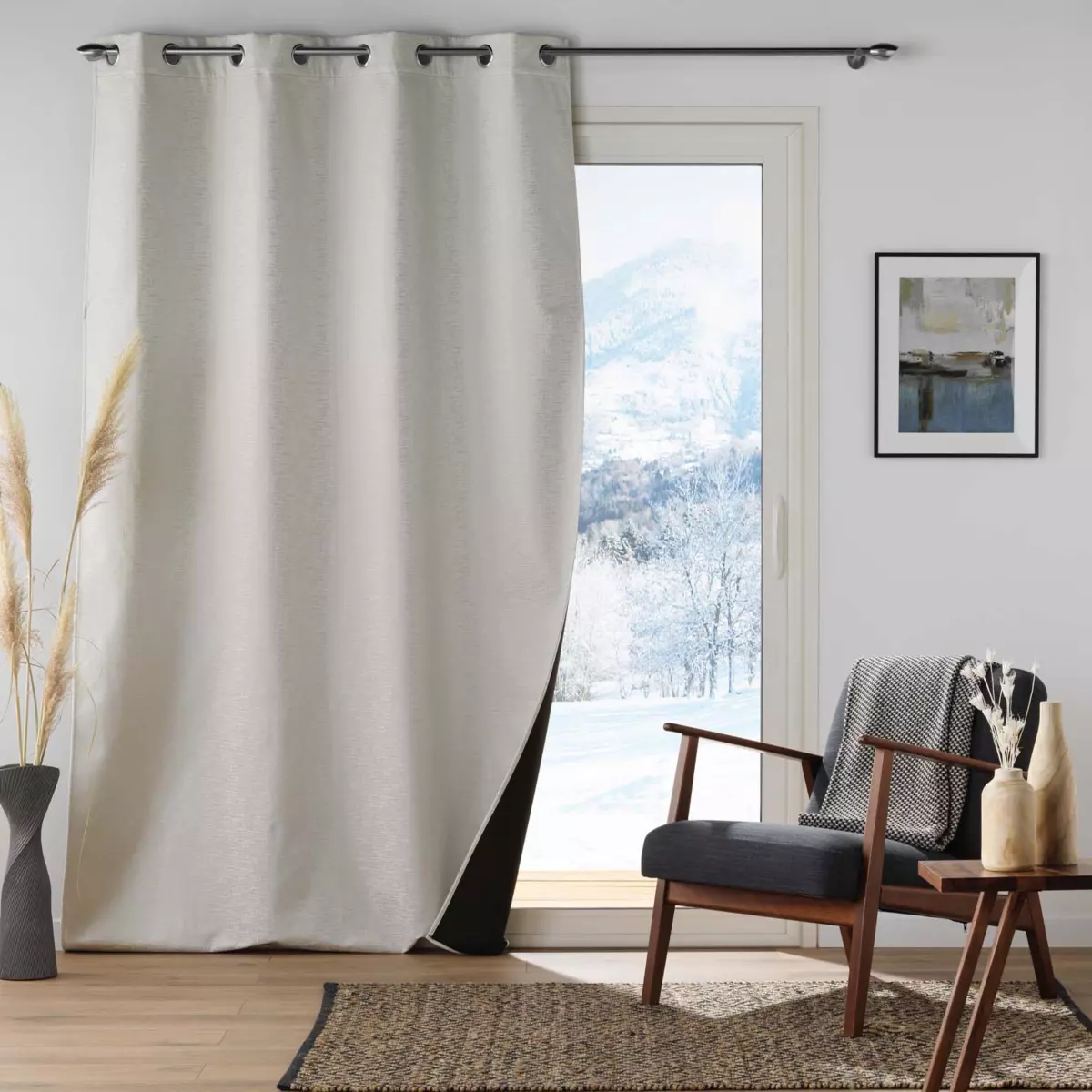 Tenda termica isolante (140 x 260 cm) Polarine Ecru