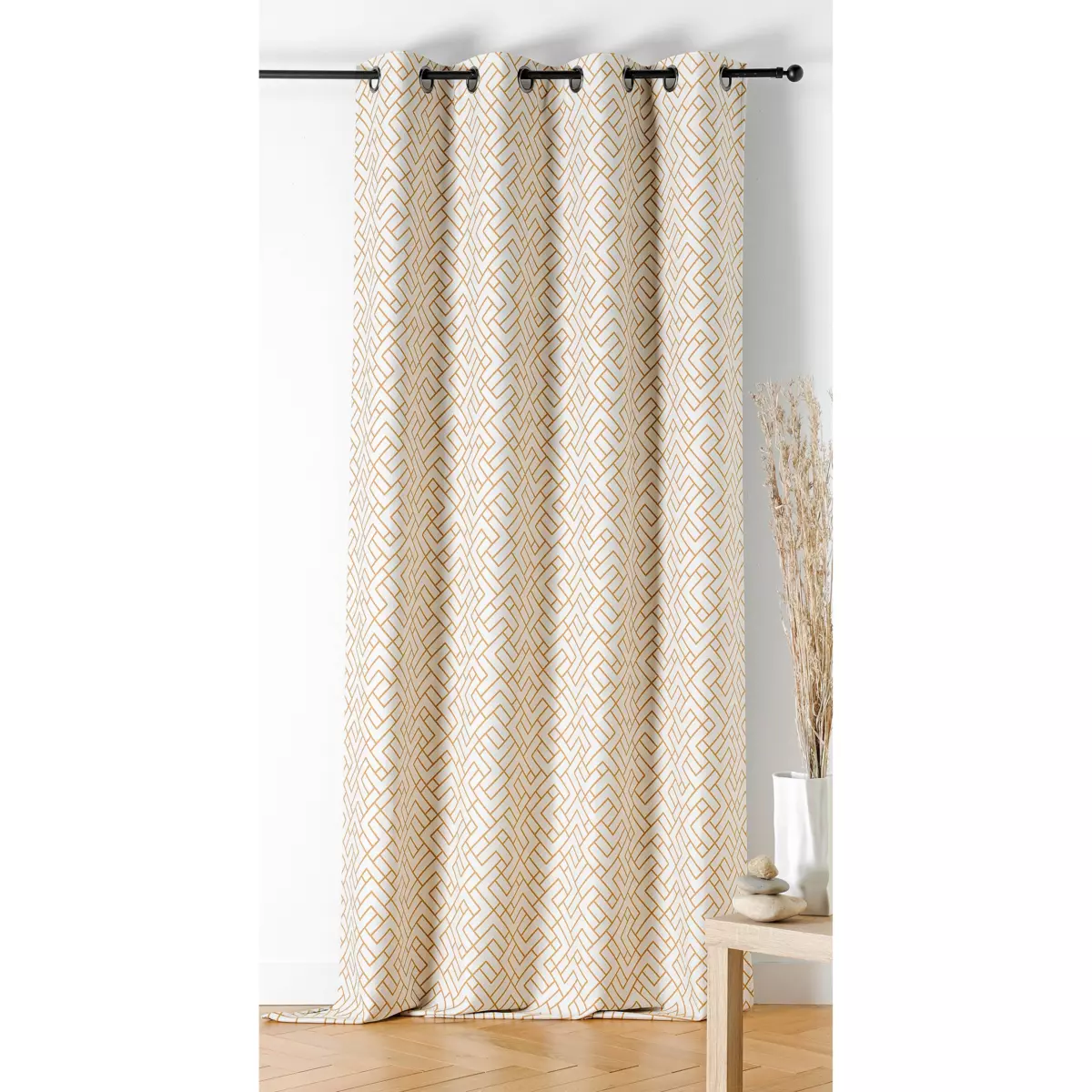 Verdunkelnder Thermovorhang (140 x 240 cm) Artica Honiggelb