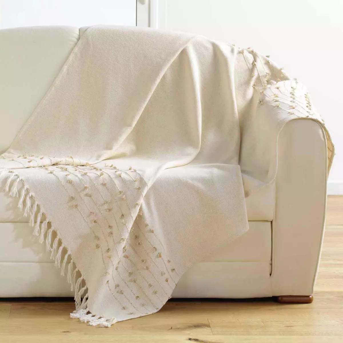 Manta cocooning (150 cm) Golden Sunset Crudo 4