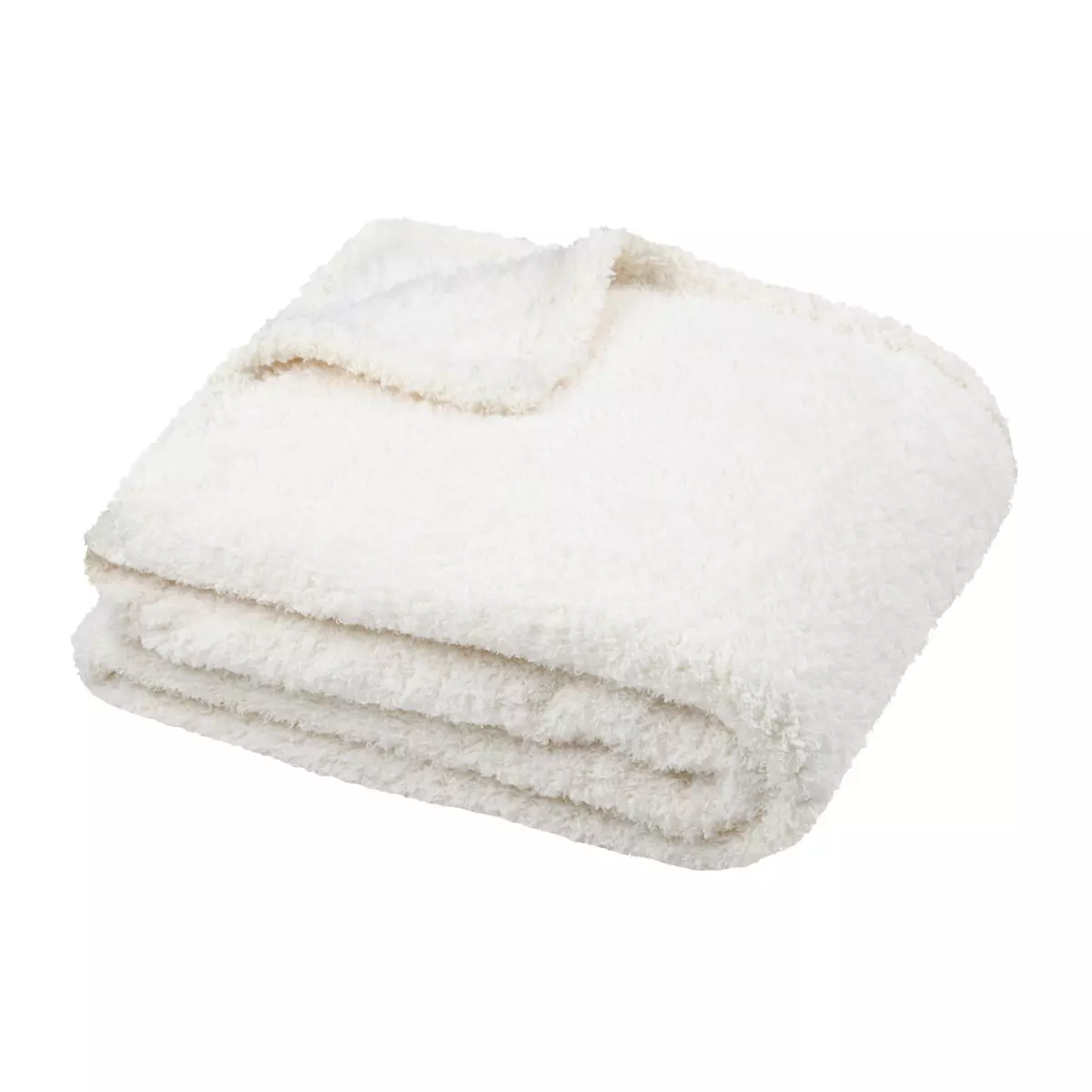 Fleece Plaid (220 cm) Montreal Ecru