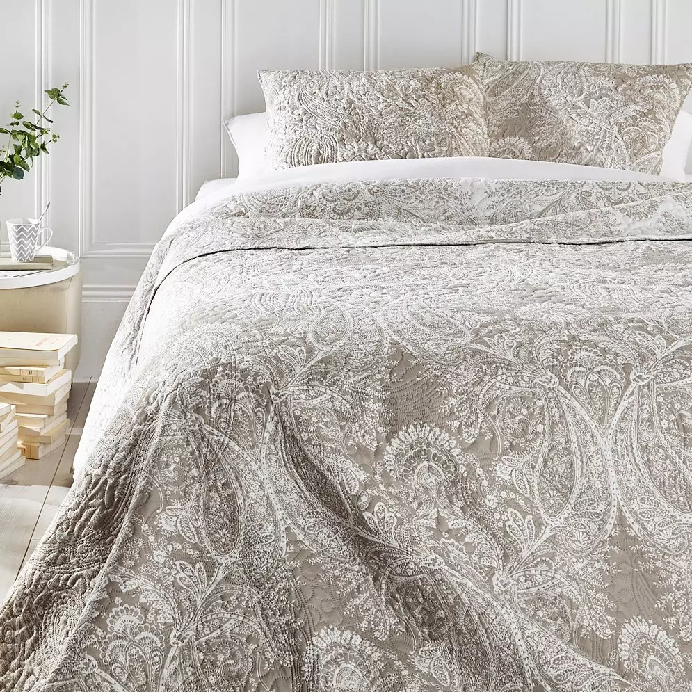 Bedsprei en kussenslopen (240 x 260 cm) Marie Linnenkleur 1