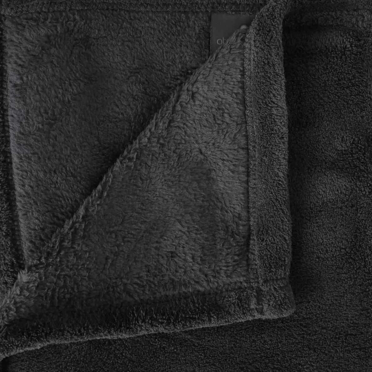 Plaid doux (150 cm) Tendresse Gris anthracite 127
