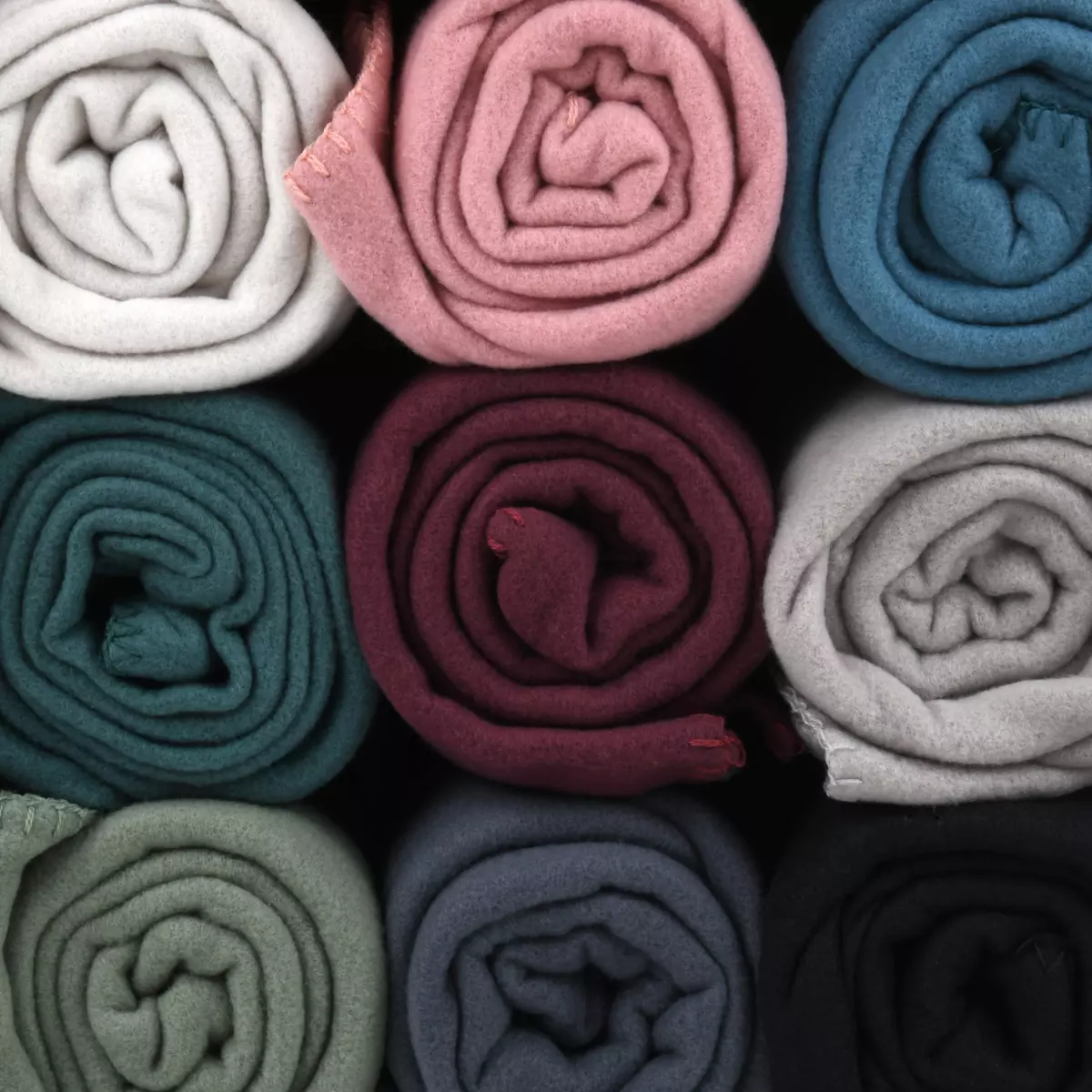 Plaid in pile (150 cm) Carlton Blu anatra