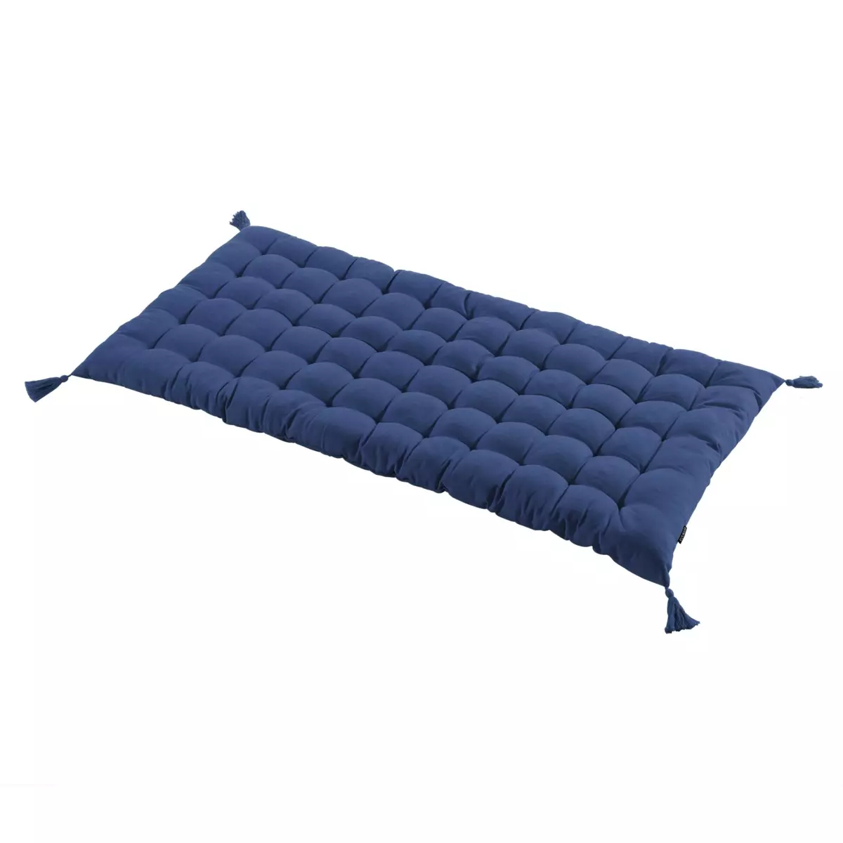 Colchoneta para el suelo (L120 cm) Pixel Azul marino 4