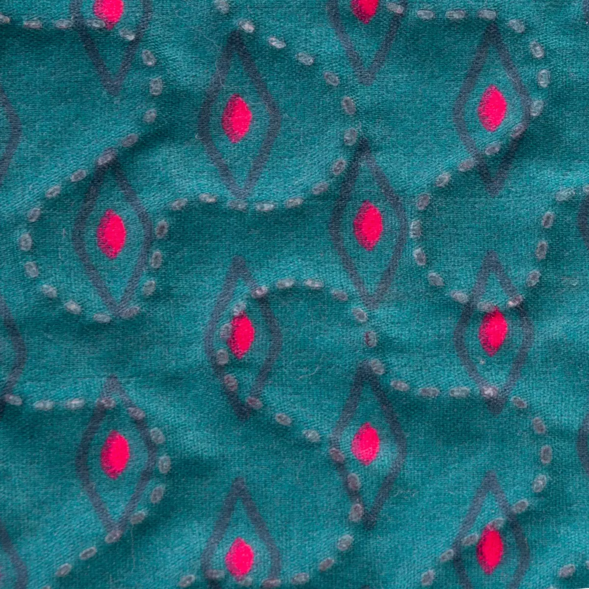 Boutis (240 x 220 cm) Jungle Multicolore 5