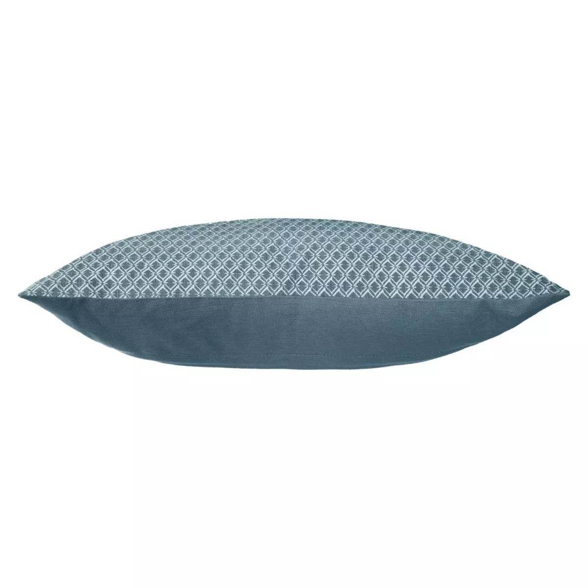 Coussin carré (38 cm) Otto Bleu canard 4