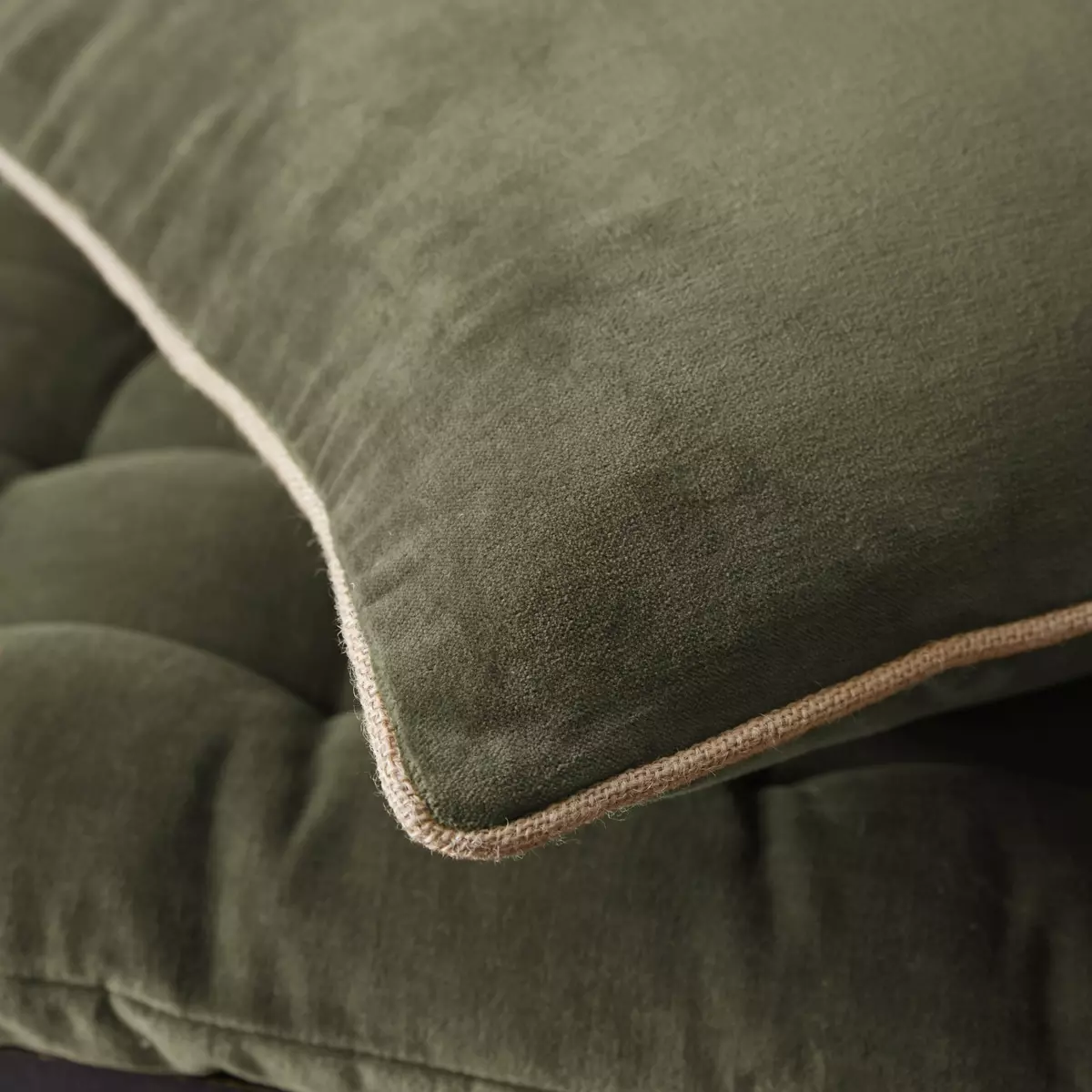 Cuscino quadrato (45 cm) César Verde timo 2