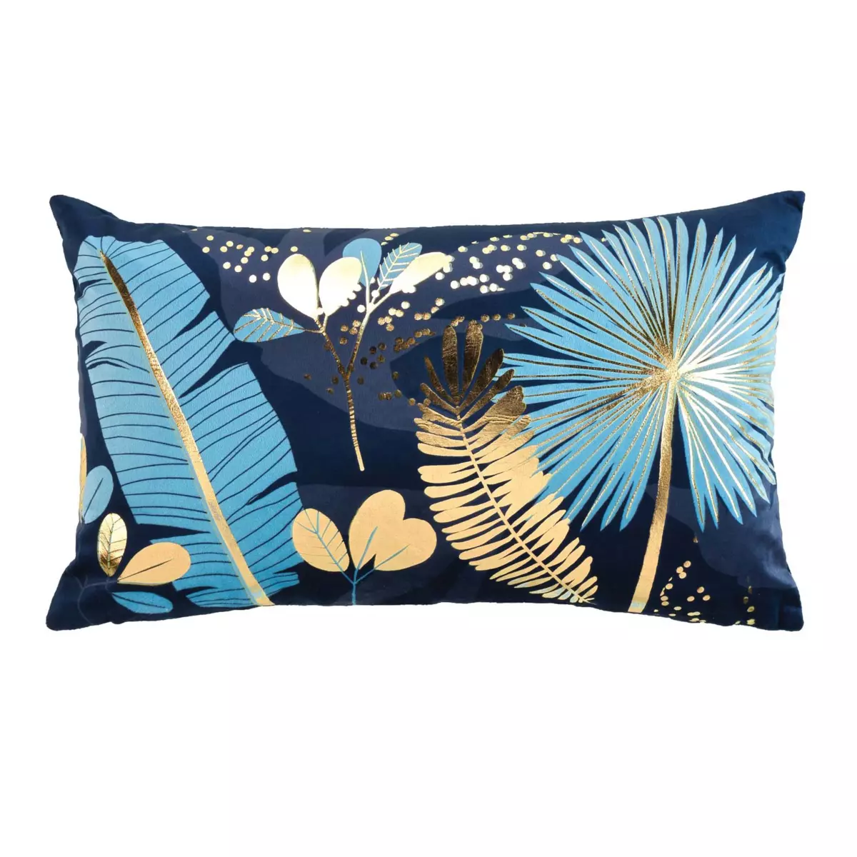 Housse de coussin rectangulaire (50 cm) Prusseor Bleue 1