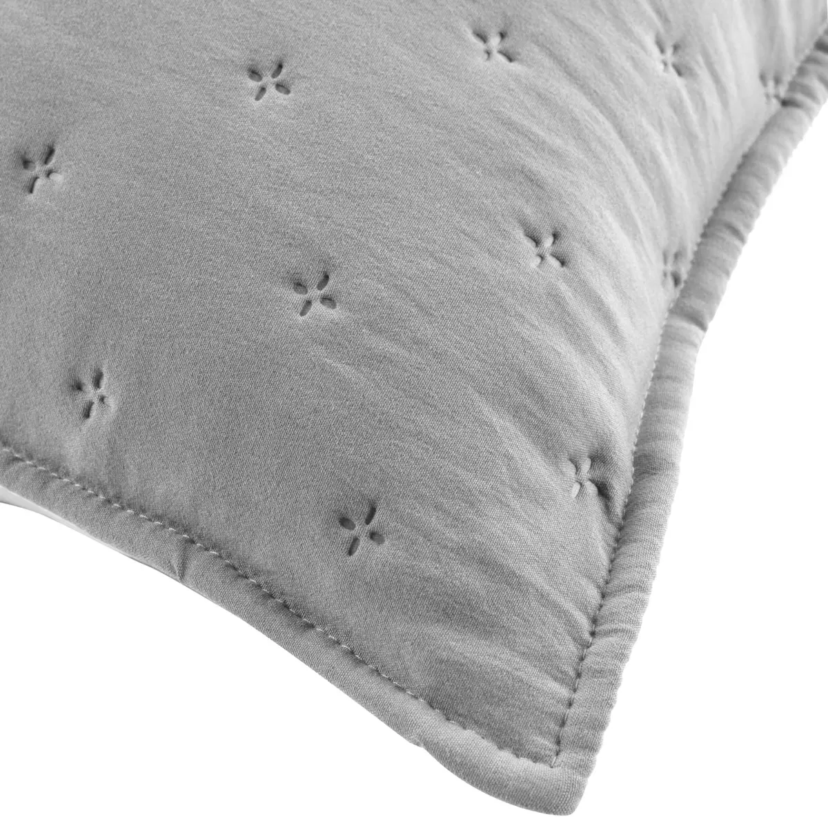 Fodera cuscino quadrato (60 cm) Mellow Chic Grigio 3