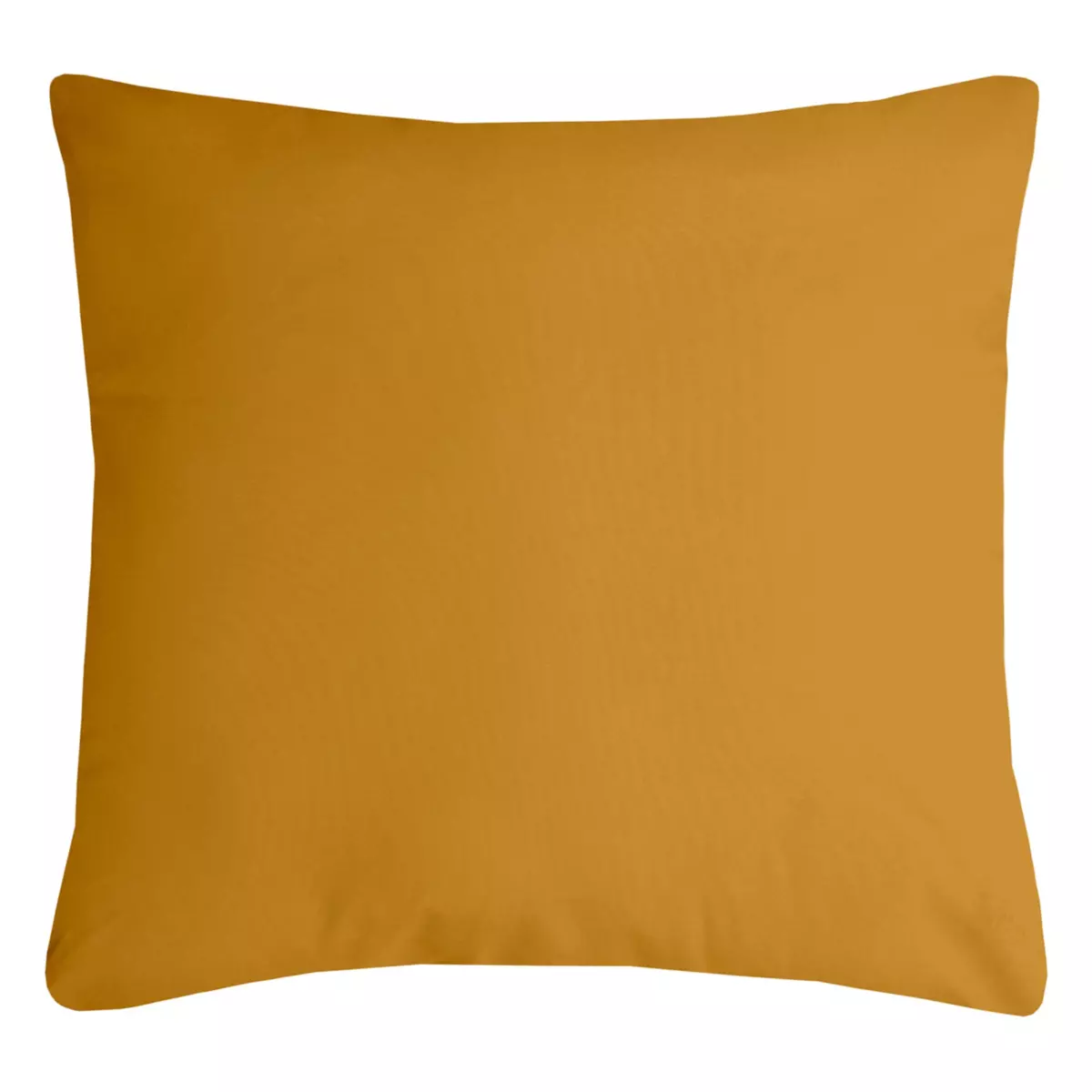 Coussin carré (60 cm) Nelson Jaune curry 1