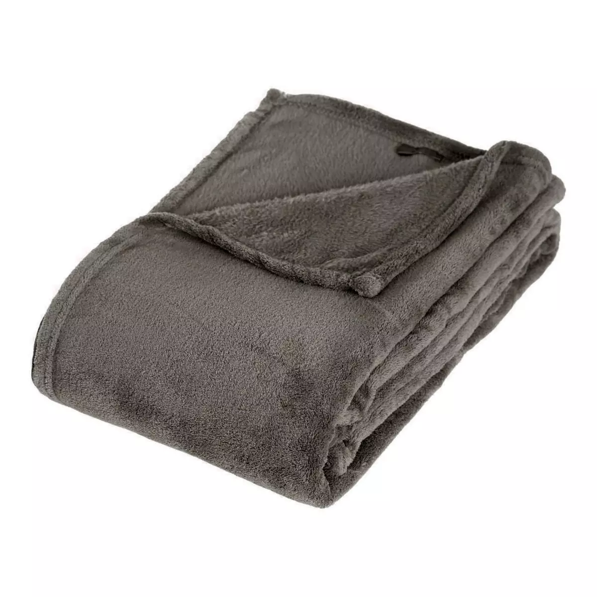 Zachte plaid (230 cm) Tendresse Grijs 1