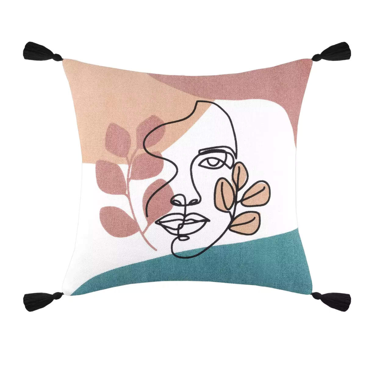Cuscino quadrato (40 cm) Esquisse Multicolore 2