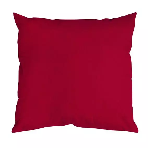 Coussin carré (40 cm) Nelson Rouge 1