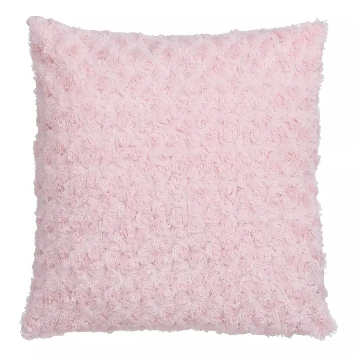 Cuscino quadrato (45 cm) Bouclée Rosa 1