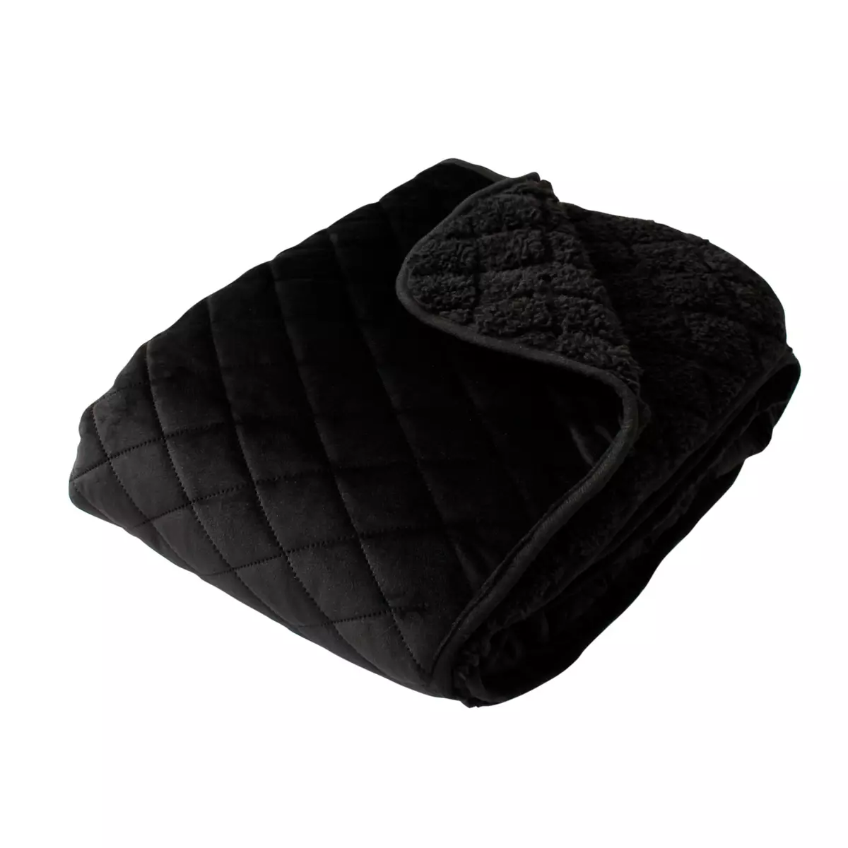 Plaid doux (150 cm) Gatsby Noir 1