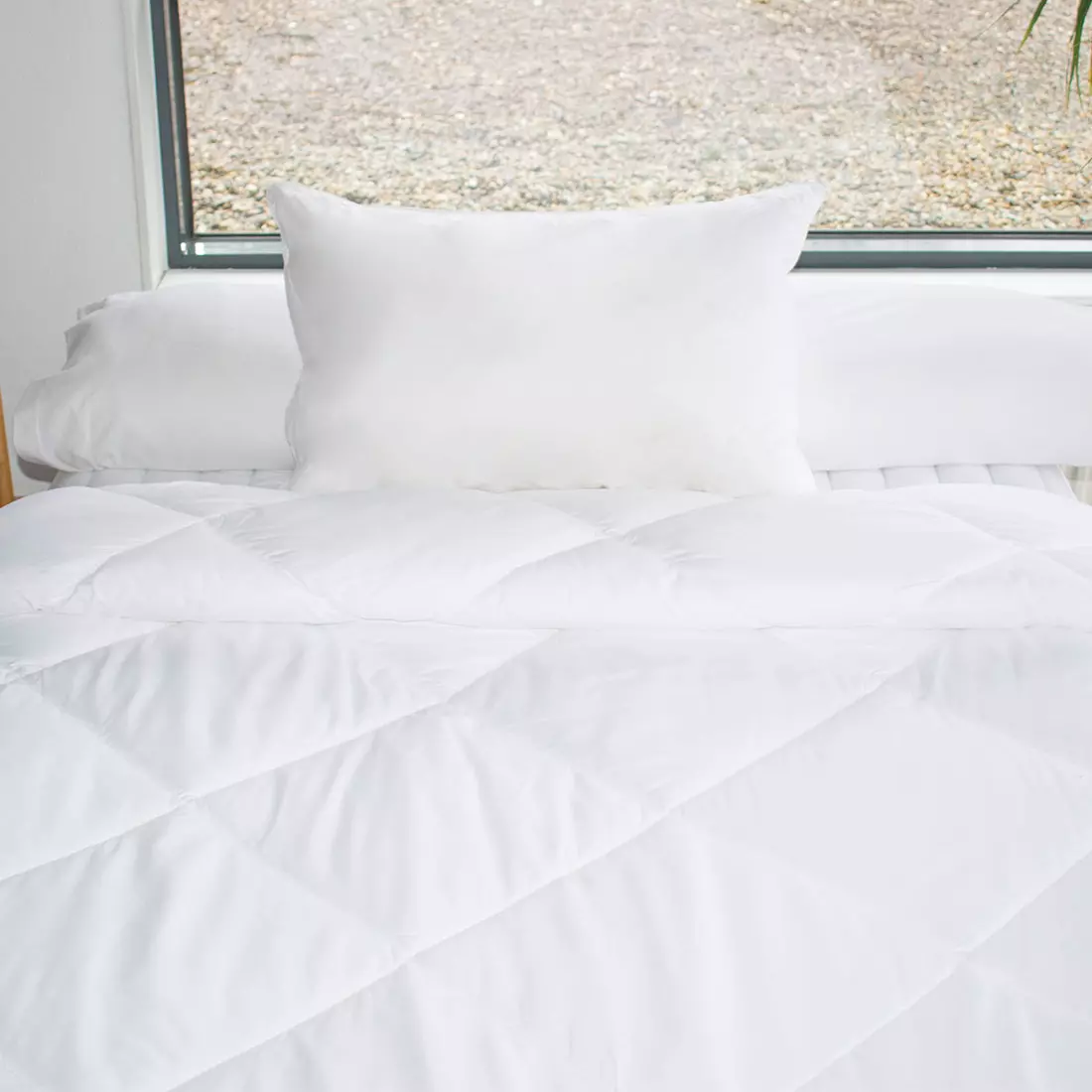 Oreiller rectangulaire Mémoire de forme Blanc 3